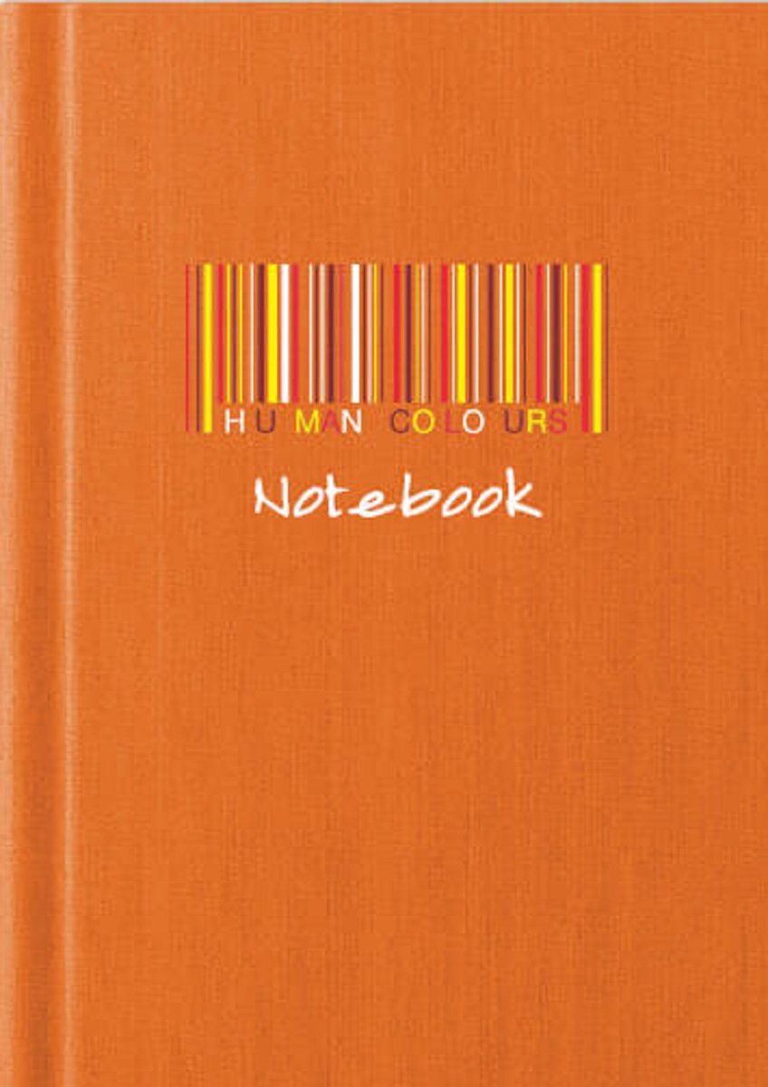 Peleman - Creative Notebook – Human Colours, Kashmir – 14,8 x 21 cm (A5) – oranje