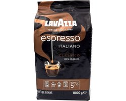Lavazza espresso italiano classico 100% arabica bonen 6 x 1 kg