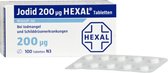 Jodid tabletten - Voordeelpak 100 tabletten - 200 µg - Extra Hoog gedoseerd - Jodium tabletten straling