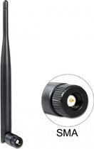 WLAN WiFi 5 2.4/5 GHz antenne - omnidirectioneel - SMA (m) - 4-5 dBi / zwart