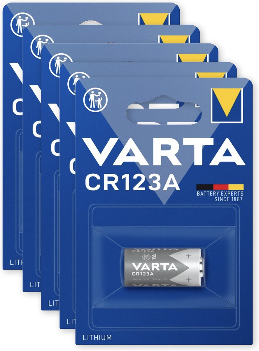 Varta CR123A - 1 stuk | bol.com