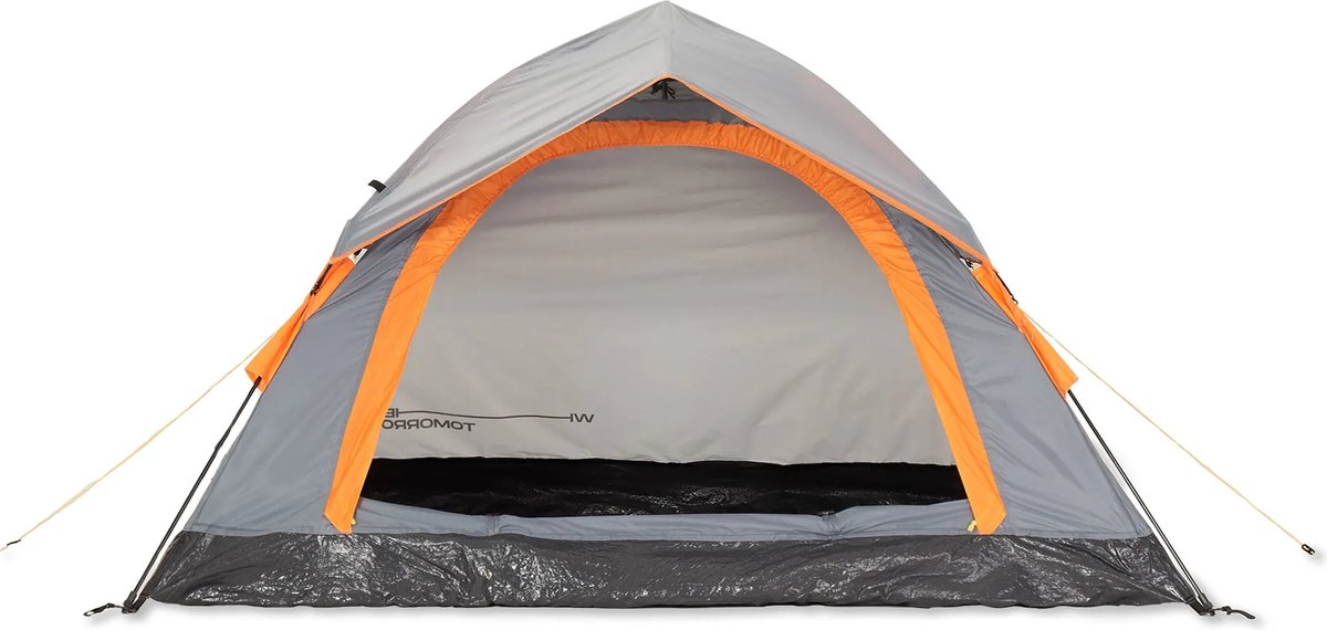 Where Tomorrow Pop Up Tent Werptent 210 X 190 X 110 Cm - Grijs - 3 Persoons