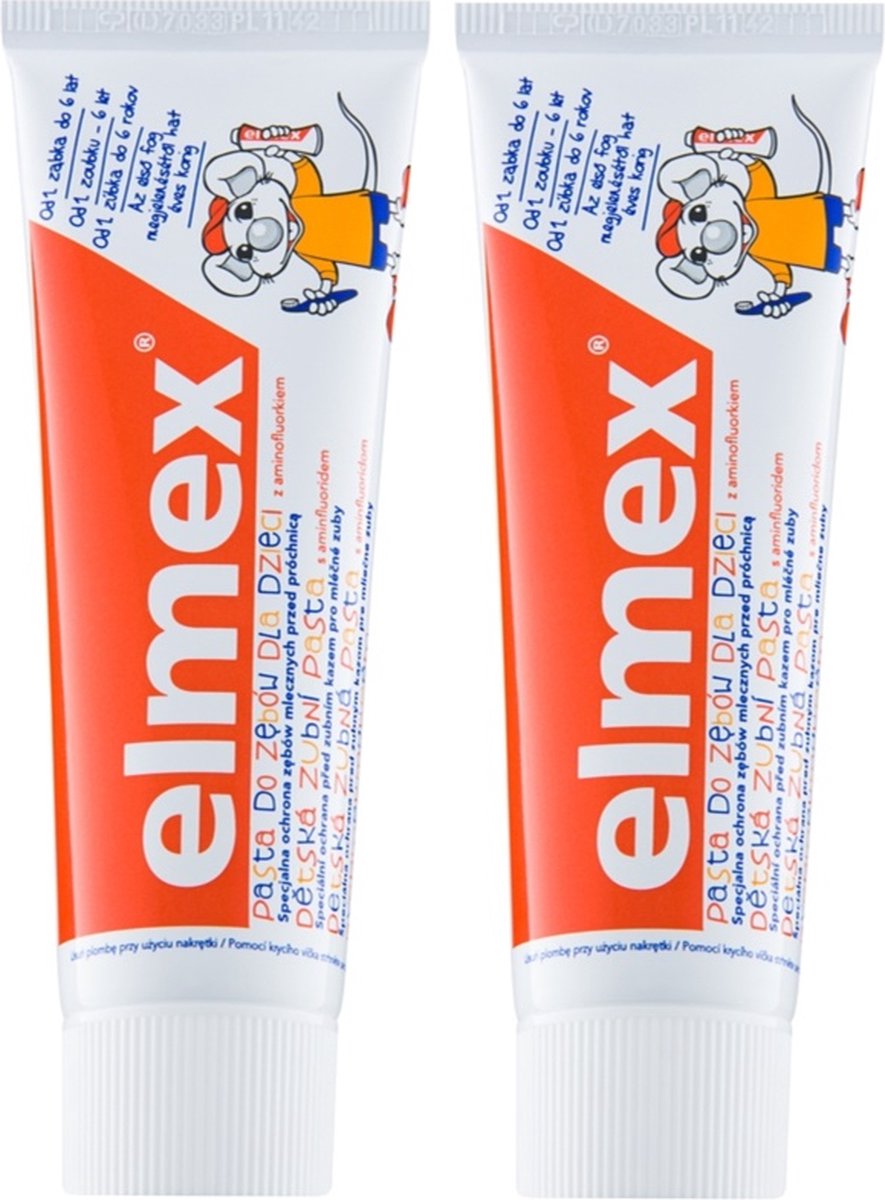 Elmex - Kids Duopack Toothpaste 2 x 50 ml - 50ml