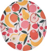 Dinerbord-Fleurig en vrolijk-Fruit- Ø 25 cm