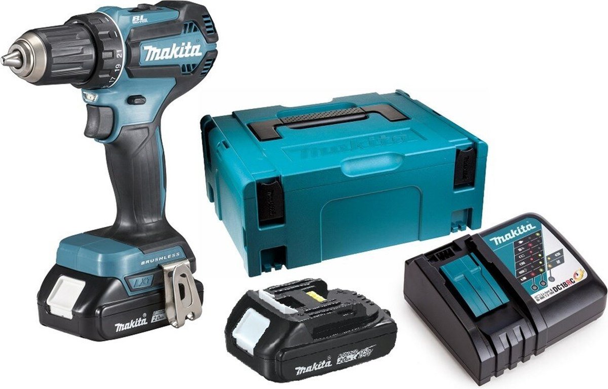 Makita DHP485 – 18V Klopboor/Schroefmachine