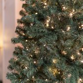 Luksus - Éclairage de sapin de Noël blanc chaud - 200 lumières LED 14 mètres - 8 effets lumineux - double minuterie - ip44 pour une utilisation intérieure et extérieure