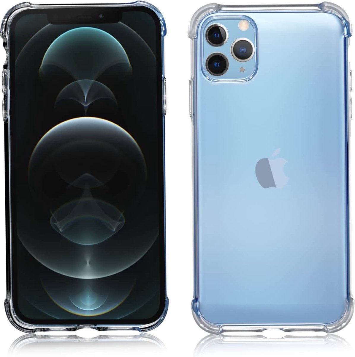 Shockproof Soft TPU hoesje Silicone Case Geschikt voor: iPhone 12 Mini