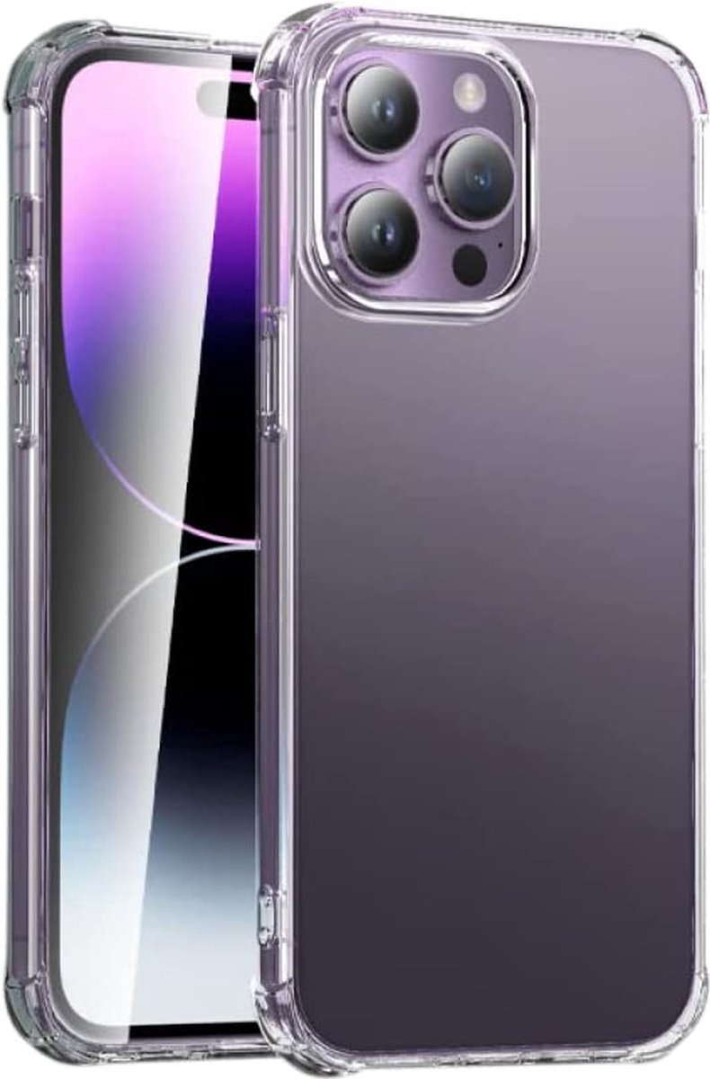 Shockproof Soft TPU hoesje Silicone Case Geschikt voor: iPhone 14 Pro Max