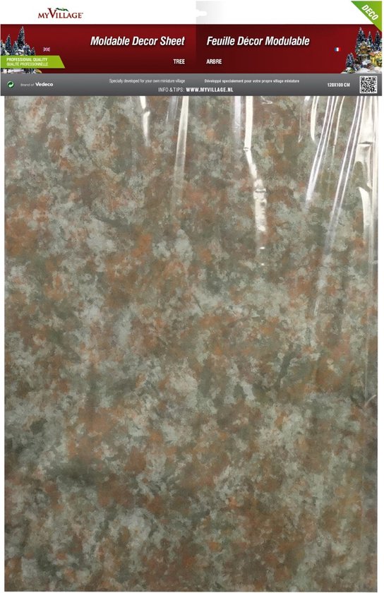 Vormbare sheet Camouflage 120 x 100 cm