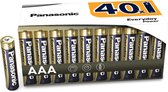 Panasonic - Piles AAA - Alimentation quotidienne - Pack Extra Value - 40 pièces