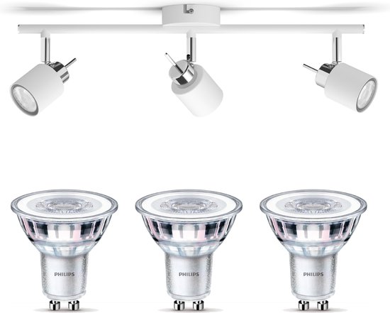 Philips Opbouwspot Badkamer Idris - Wit - GU10