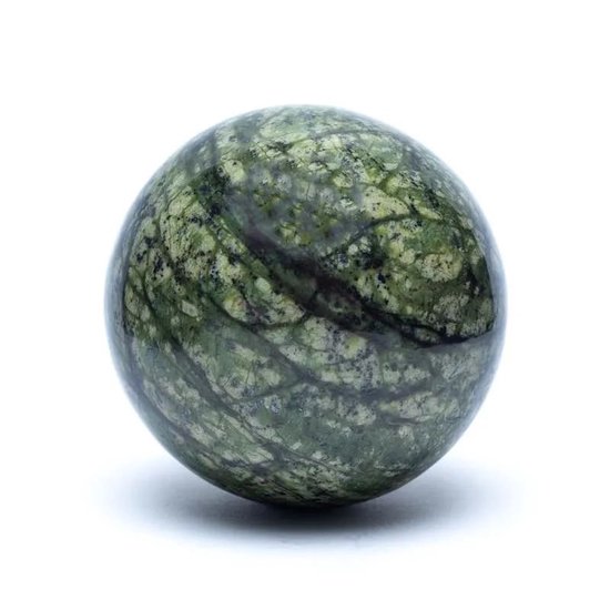 Groene Serpentijn Edelsteen Bol - 5cm