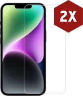 Screenprotector geschikt voor iPhone 14 - 2-pack - Kratoshield
