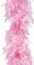 Faram Party - Veren Boa - Carnaval verkleed accessoire - lichtroze - 180 cm - 50 gram