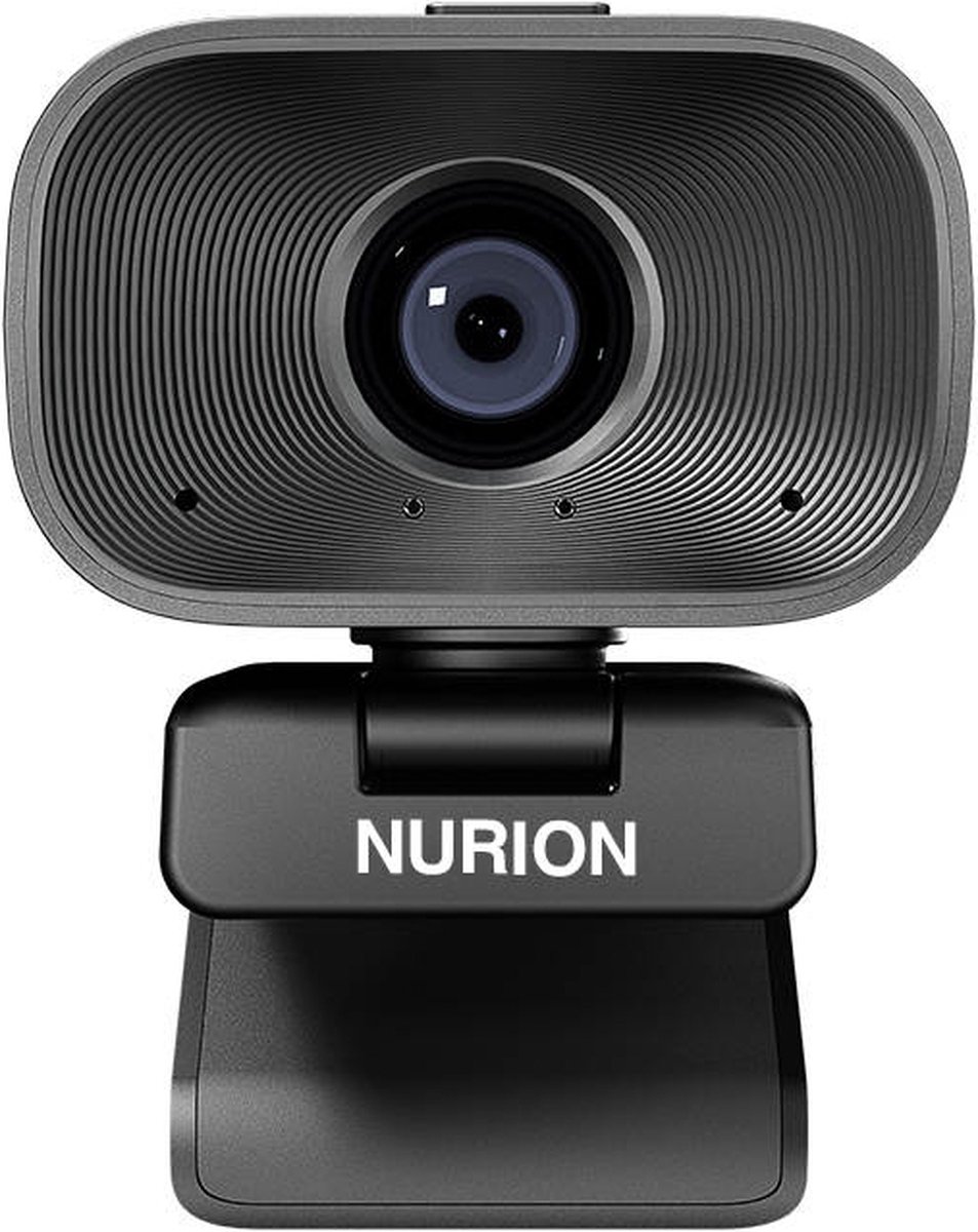 Nurion webcam-Full HD-Ingebouwde Microfoon-Meeting-360 Graden - Education- afstandsbediening