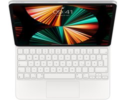 Apple Magic Keyboard voor de Apple iPad Air 13 inch (2026) M4 / (2025) M3 / (2024) M2 / iPad Pro 12.9 (2018/2020/2021/2022) - QWERTZ / DE - Wit