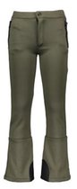 SuperRebel Peak Ski trousers - Wintersportbroek Voor Meisjes - Softshell - Army Green - 176