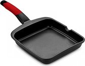 Gladde Grillpan BRA Premiere (28 x 28 cm) Rood