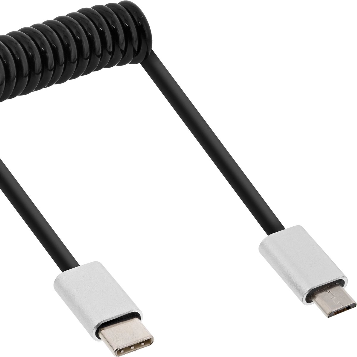 InLine USB 2.0 Cable, A To B, Gold-plated, Black - 10m