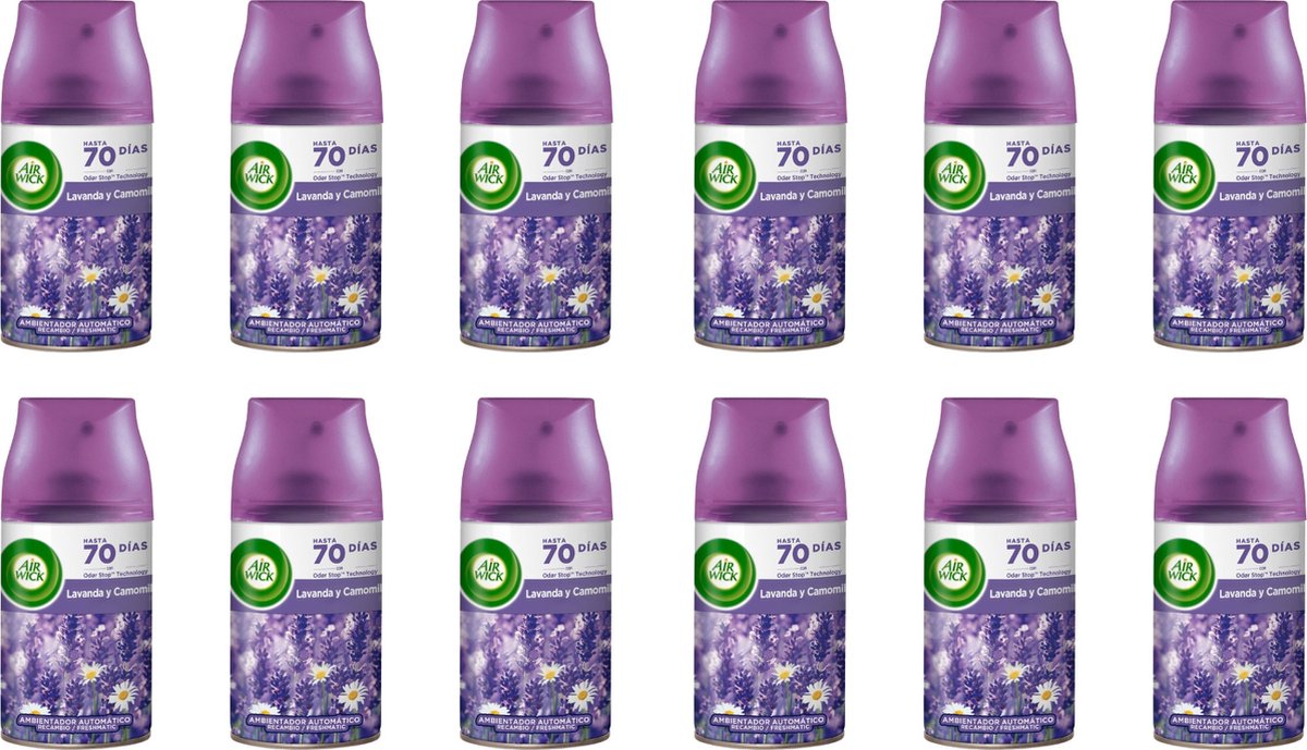Air Wick Lavendel navullingen 12 x 250 ml