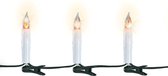 Lumineo - Kaarsverlichting flame 560cm-15l flame