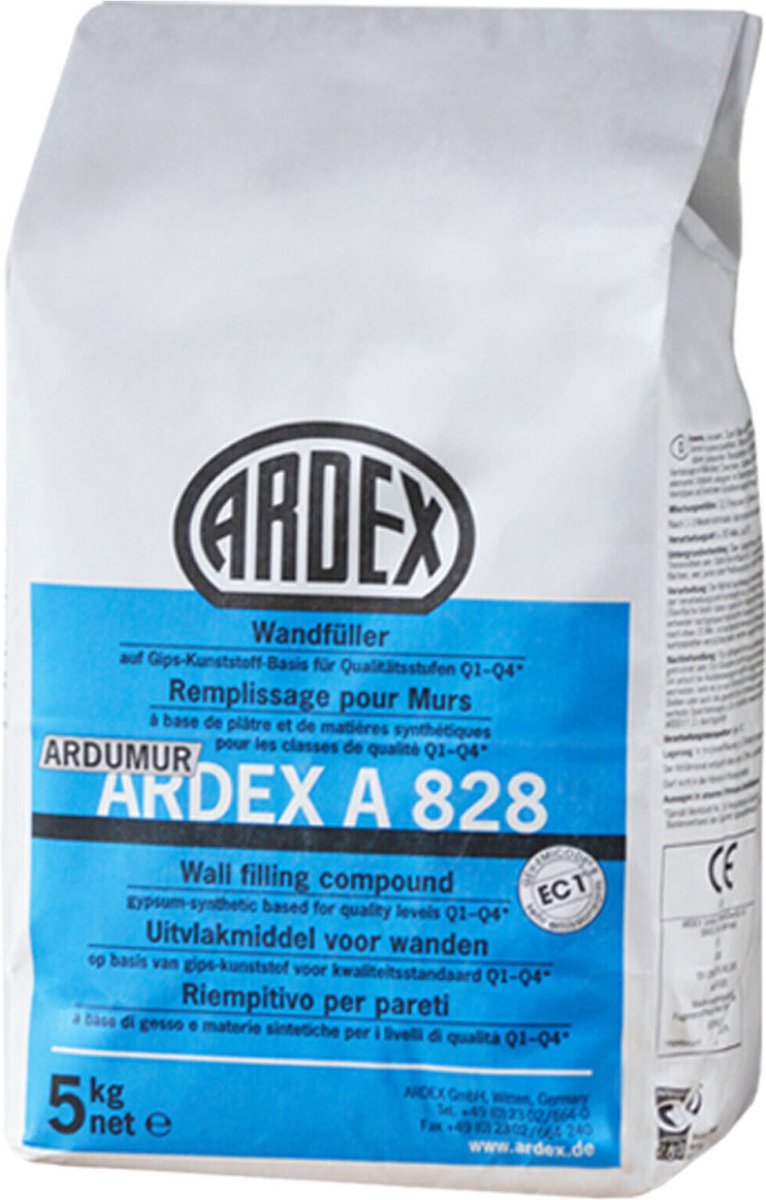 Ardex A 828 - Uitvlakmiddel voor wanden - 5 kg