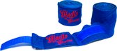 Gladts - Boksbandage - Blauw - 460 cm lang - Bandage - Bandages boxing - Boksen - Kickboksen - Mma - Muay thai - Thaiboksen - Bandage boksen - Kickboks bandage - Bandage kickboksen - Boxing wraps - Boxing bandage