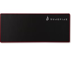Surefire Gaming Silent Flight 680 Gaming muismat Zwart/rood
