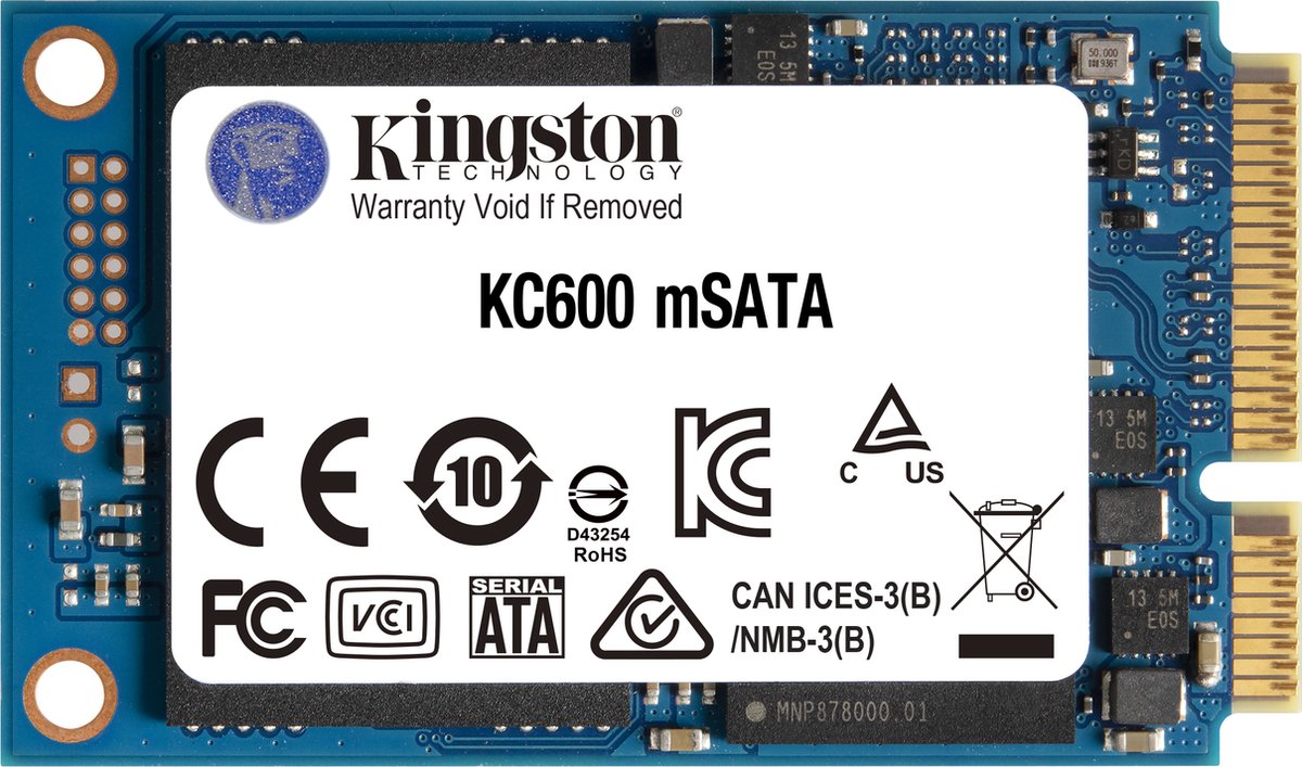 512G SSD KC600 SATA3 mSATA