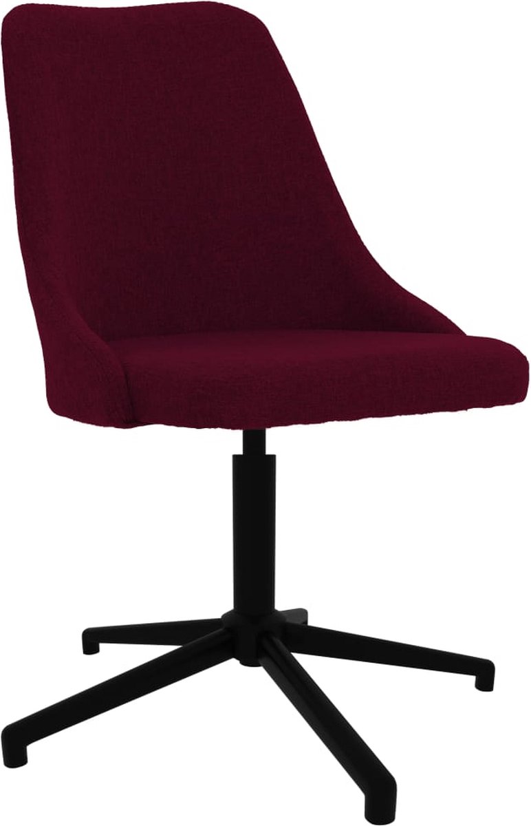 Prolenta Premium - Kantoorstoel draaibaar stof paars