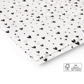 zijdevloeipapier Hartjes 50 x 70 cm tissue papier zijdepapier 10 stuks