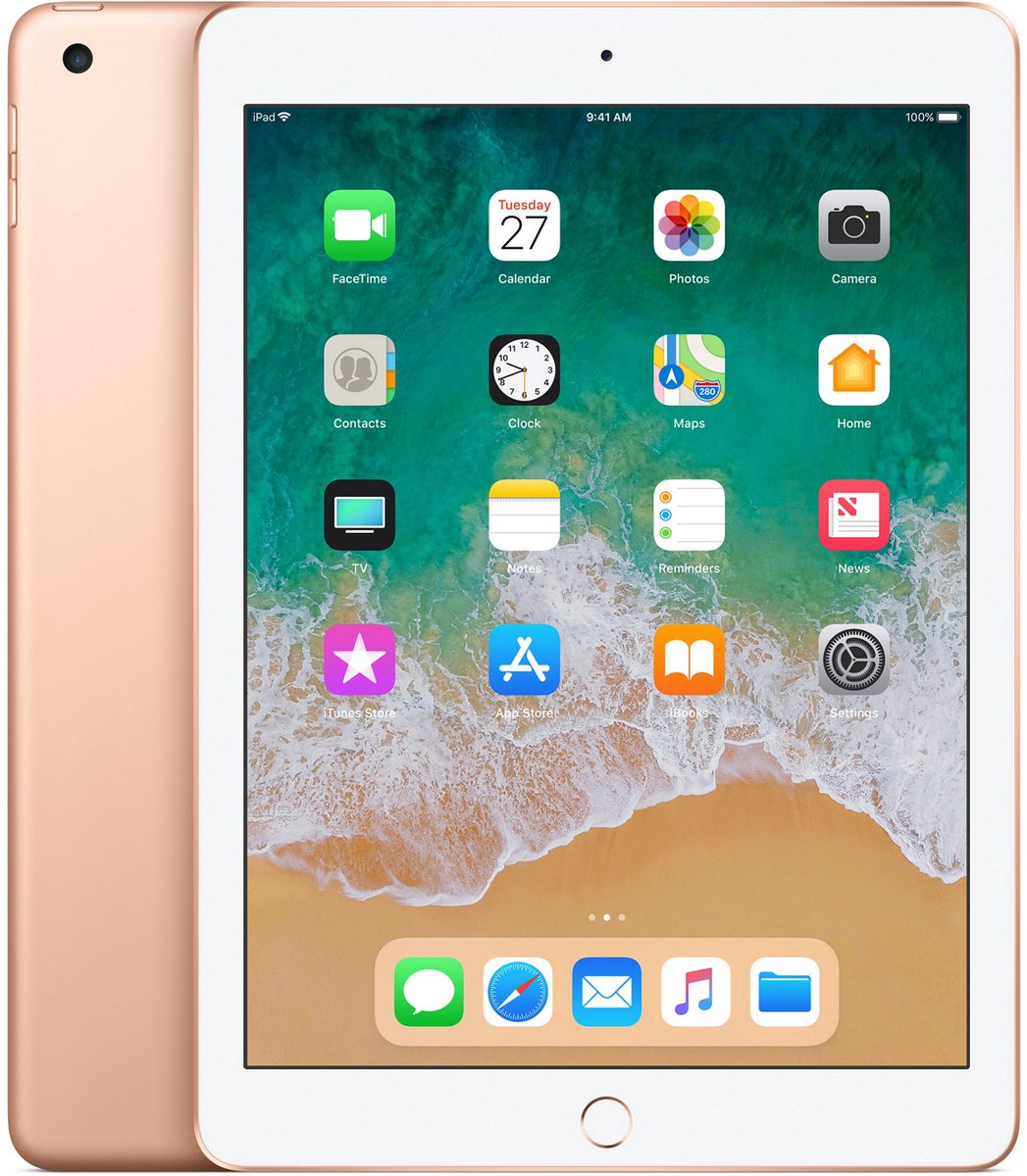 Apple iPad (2018) - 9.7 inch - WiFi - 32GB - Goud | bol