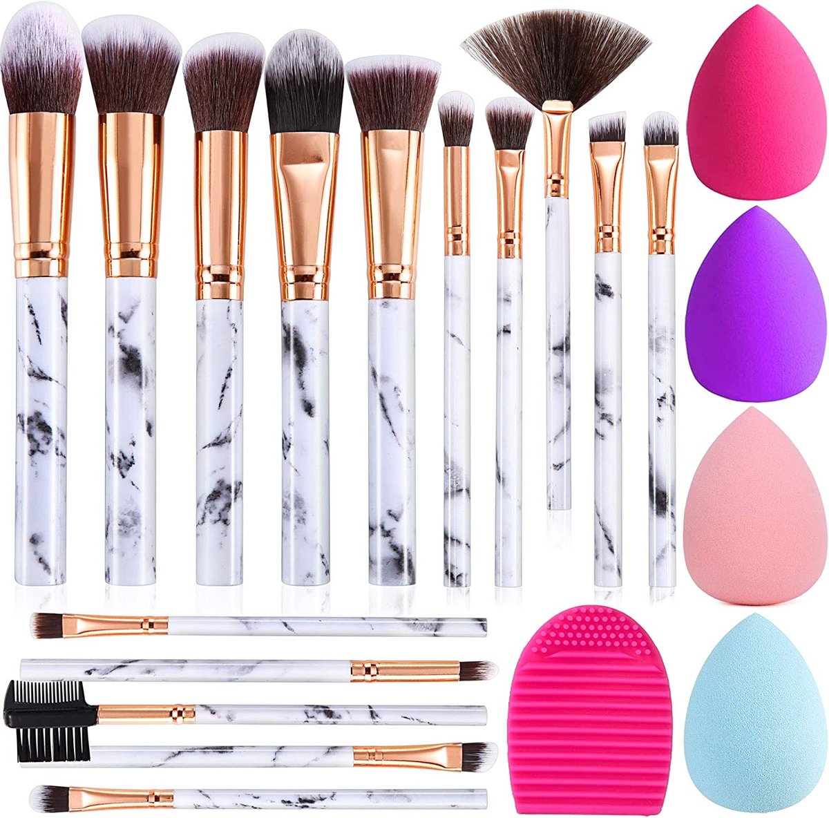 Make-Up Kwasten Set - Make-Up Brush Set – Cosmetica Premium Kwastenset
