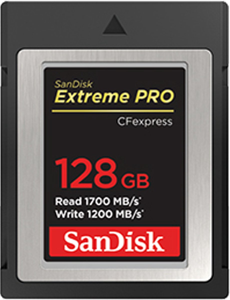 Sandisk CFexpress Extreme Pro 128GB 1700/1200MB/s type B - SanDisk