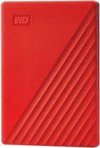 Western Digital My Passport disque dur externe 4000 Go Rouge