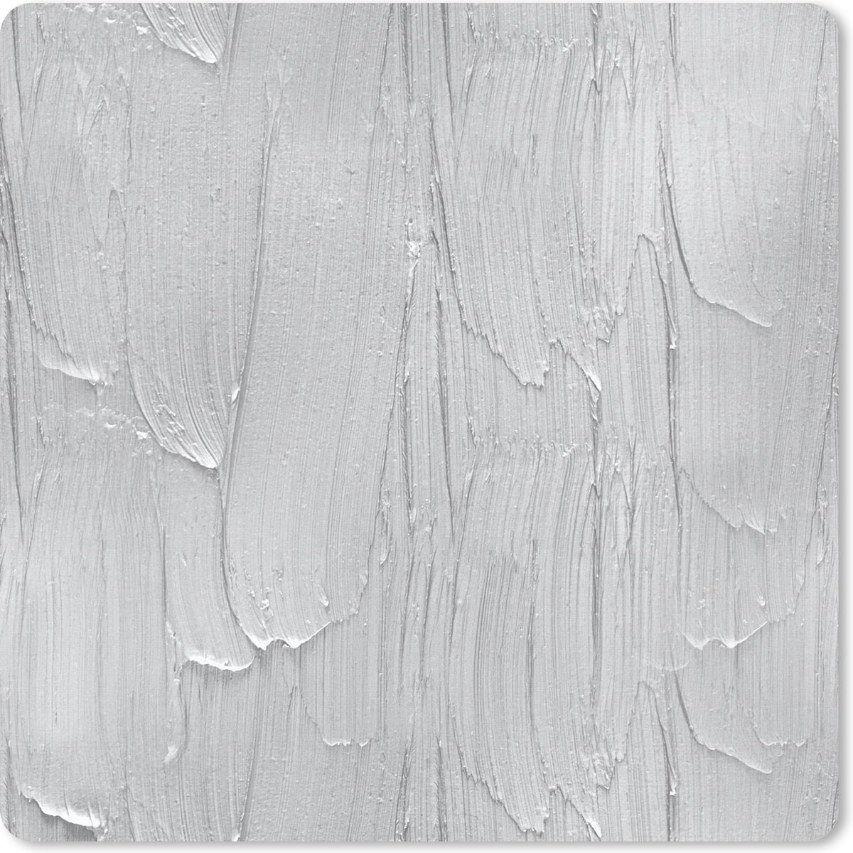 Muismat 30x30 cm - Mousepad Verf - Patronen - Grijs - Muismatten