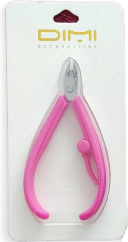 Foto: Professionele nagelriem cuticle remover nagelknipper teennagels manicure pedicure roze