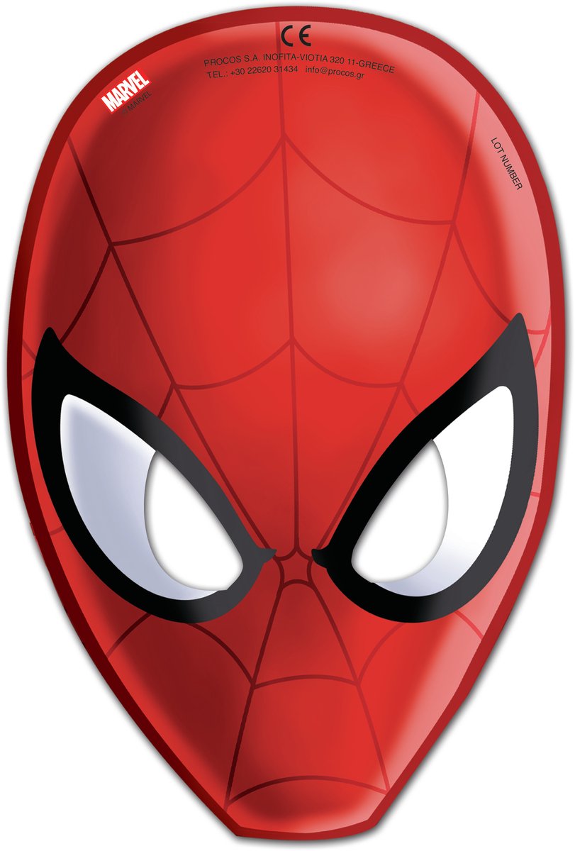 Maskers Ultimate Spiderman (6st)