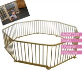 Babyduck houten Grondbox met 8 panelen | inklapbaar | 191 x 191 cm | Blank gelakt | Nieuw Model