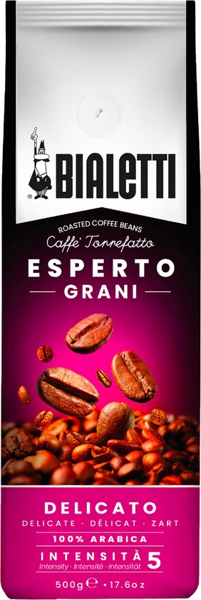 Bialetti Delicato - Grains de Grains de café - 500 grammes | bol.com