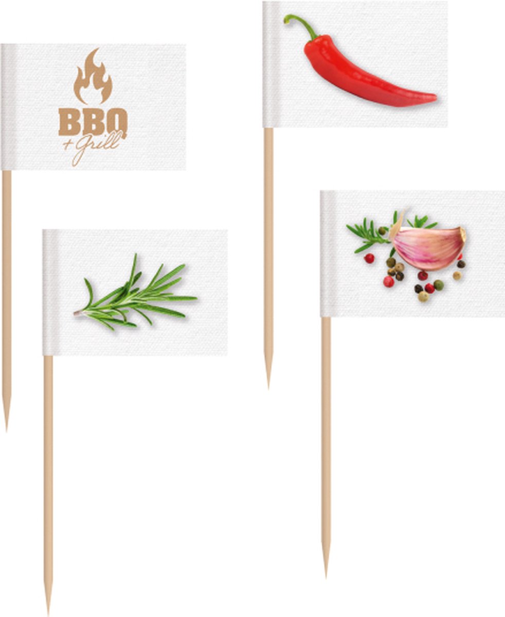 Rietmuller - Riethmuller - BBQ Grill - Cocktailprikkers 30 stuks