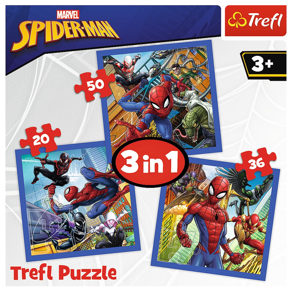 Puzzle Spiderman 3 en 1