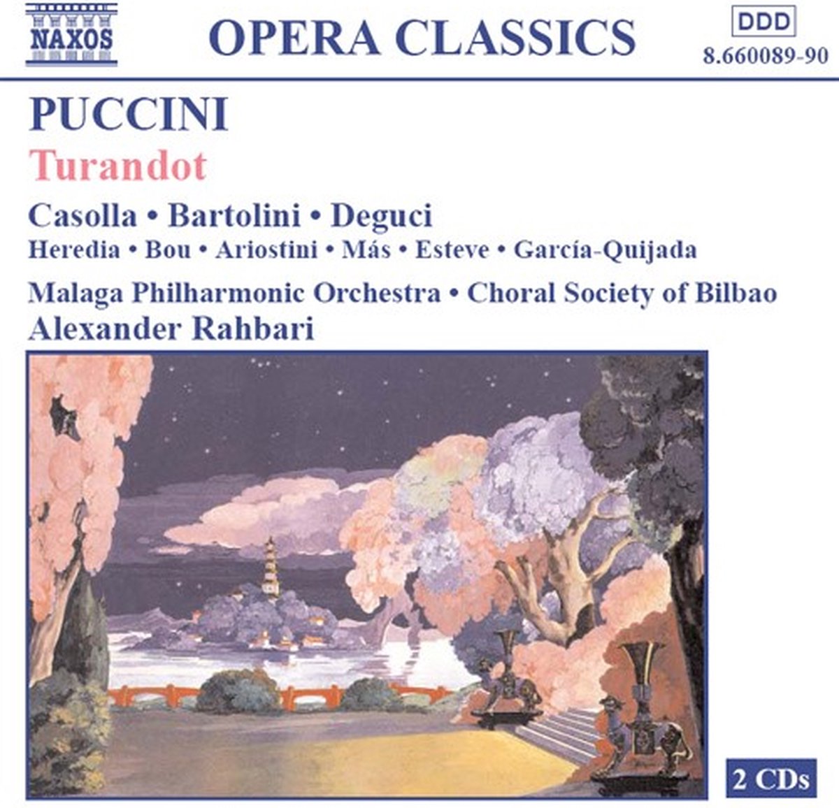Malaga Philharmonic Orchestra, Alexander Rahbari - Puccini: Turandot (2 CD)