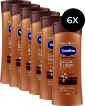 Vaseline Intensive Care 400 ml Body Lotion - Cocoa Radiant (6 stuks)