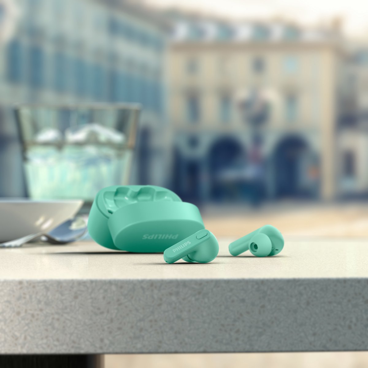 Philips TAT2206 - Draadloze In-Ear Oordopjes - Groen