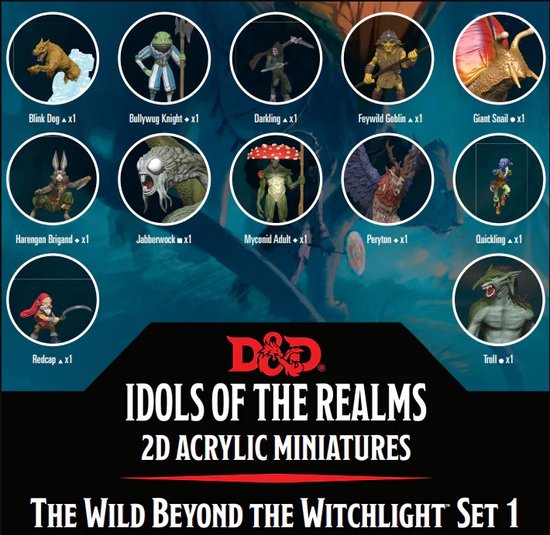 Thumbnail van een extra afbeelding van het spel D&D Idols of the Realms 2D The Wild Beyond the Witchlight Set 1