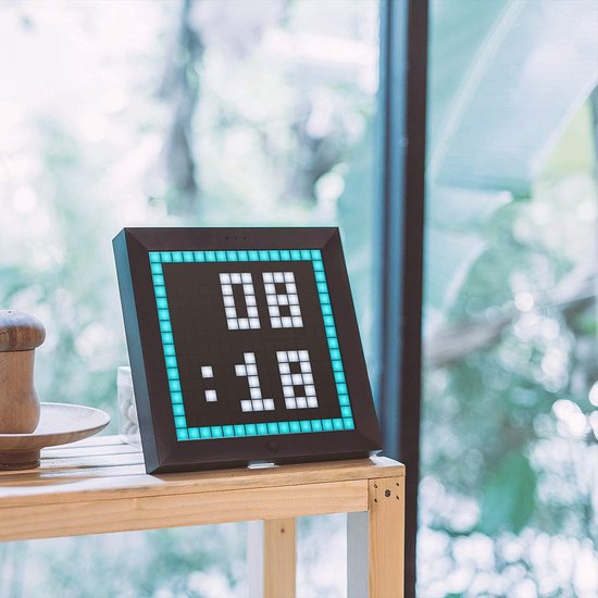 PixelPic 8 Bit Digital Frame Clock, LEDAnzeige, Uhr, Bluetooth