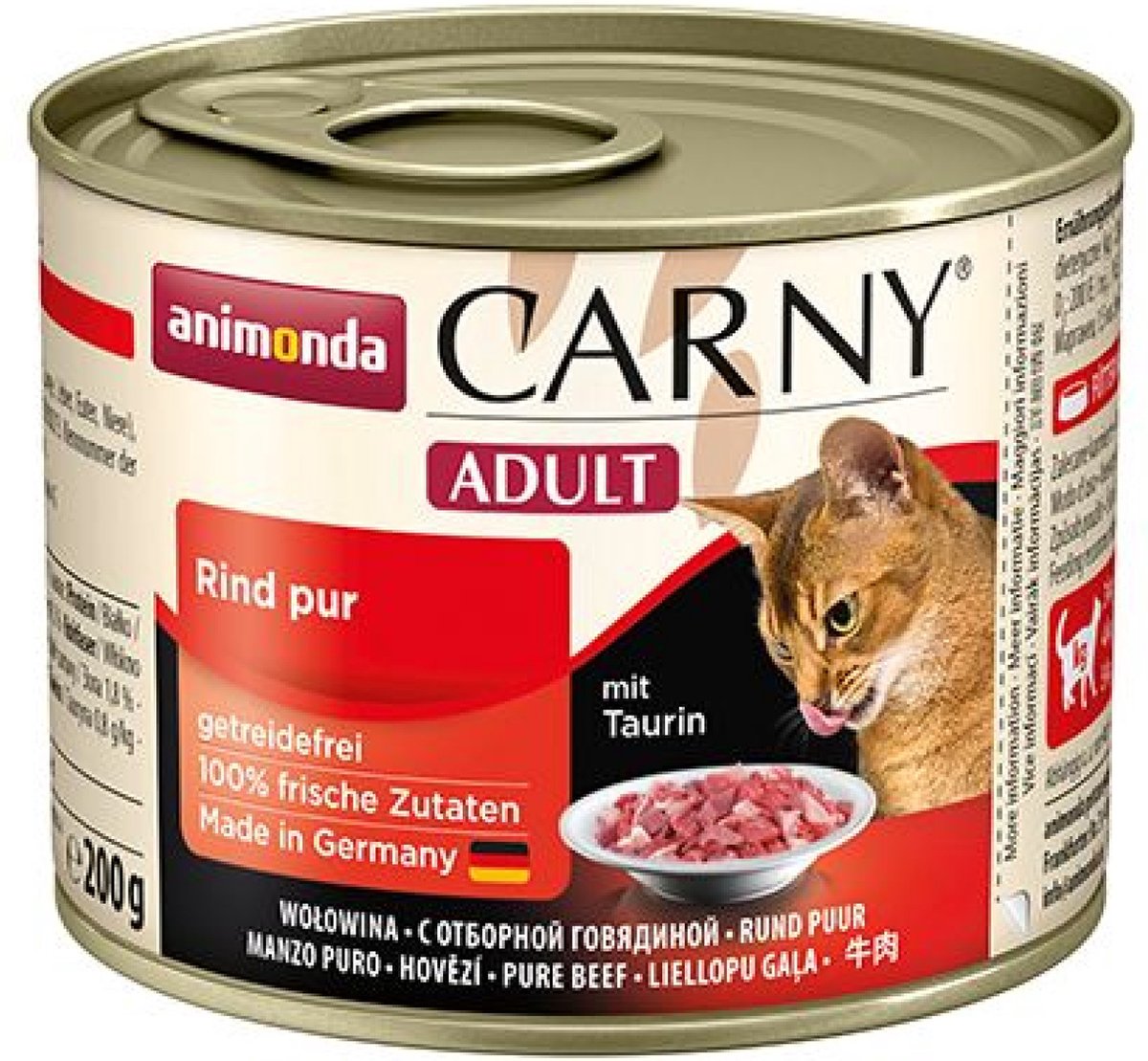 Kattenvoer Animonda Adult Kalfsvlees 200 g