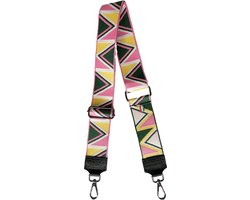 MEXICO - Bag strap - Festival tassenriem - Schouderband - Schouderriem tas - Tassen riem - Tas hengsel - Tassen band - gitaar strap - cameratas band - cross body - verstelbare riem - bag belt - handtas bandje - Kleurrijk