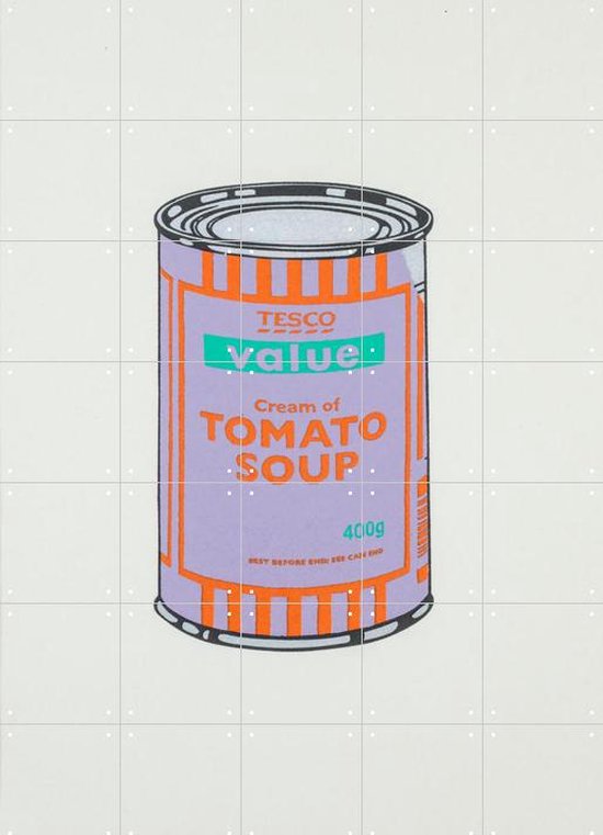 IXXI Tomato Soup Can II - Banksy - Wanddecoratie